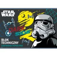 Szkolne artykuły papiernicze - St. Majewski Blok techniczny A4 STAR WARS 10 kartek - miniaturka - grafika 1