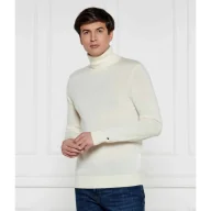 Swetry męskie - Tommy Hilfiger Wełniany golf Regular Fit - miniaturka - grafika 1