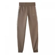 Spodnie sportowe damskie - Damskie spodnie dresowe Guess Britney Jogger - brązowe - GUESS - miniaturka - grafika 1