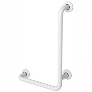 Poręcz kątowa 90° dla niepełnosprawnych Faneco S32UKP6/4 SW B prawa 60x40 cm - Akcesoria dla osób starszych i niepełnosprawnych - miniaturka - grafika 1