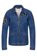 Kurtki męskie - Wrangler, Kurtka męska, Hawkins Jacket Mid Stone W4580512L, rozmiar M - miniaturka - grafika 1
