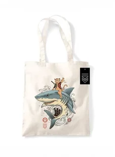 Vincent Trinidad Catana Shark - torba bawełniana - Torby i wózki na zakupy - miniaturka - grafika 1