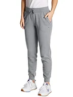 Spodnie damskie - Champion Damskie spodnie dresowe Powerblend Applique, Oxford Gray, XS - miniaturka - grafika 1