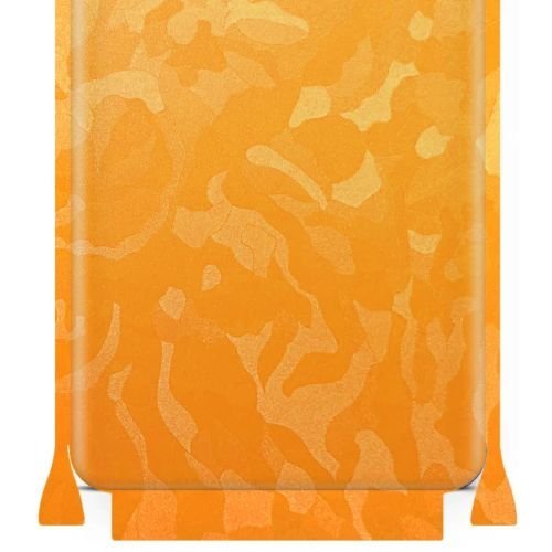 folia naklejka skórka strukturalna na TYŁ+BOKI do Apple iPad Pro 11 (2021) - Moro Camo Żółty - apgo SKINS