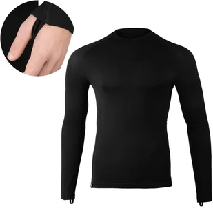 Bluzka termoaktywna męska MOLTI BL101 czarna 2XL - Pozostała odzież narciarska Bluzka termoaktywna męska MOLTI BL101 czarna 2XL - Pozostała odzież narciarska - miniaturka - grafika 1