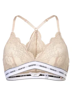 GUESS - Gorset damski, beżowy|różowy - Biustonosze - miniaturka - grafika 1