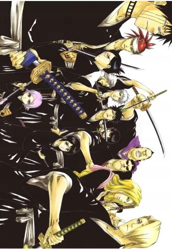 Plakat Anime Manga Bleach blh_048 A1+ (custom)