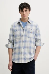 Dickies koszula bawełniana męska kolor niebieski relaxed z kołnierzykiem klasycznym DK0A4XGTK371 - Koszule męskie - miniaturka - grafika 1