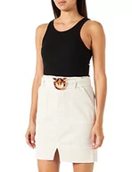 Spódnice - PINKO spódnica damska, C22_beżowy-pergamena, 44 - miniaturka - grafika 1