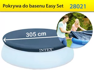 Intex Plandeka do basenu Easy Set 305 cm 28021 - Akcesoria do basenów - miniaturka - grafika 1