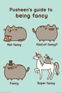 Wyposażenie pokoiku dziecięcego - Pyramid International Pyramid International Plakat Pusheen (Super Fancy) - miniaturka - grafika 1