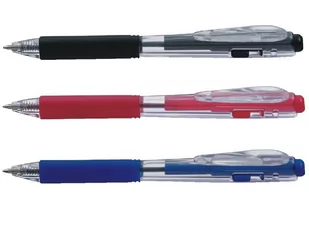 Pentel, Długopis Automatyczny Bk437, Niebieski - Długopisy - miniaturka - grafika 1