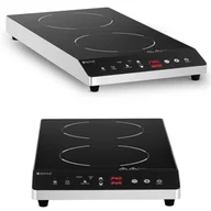 Piece, kotły  i płyty grzejne gastronomiczne - Royal Catering Kuchenka indukcyjna 26 cm 1800 W dwupalnikowa RCIC-1800P6 - miniaturka - grafika 1