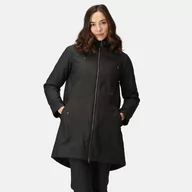 Kurtki damskie - Regatta Damska Kurtka Parka z Kapturem Fantine Czarny, Rozmiar: 42 - miniaturka - grafika 1