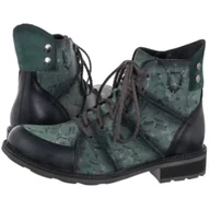 Botki damskie - Botki Zielone 07047-09/00-8 (MA1412-b) Maciejka - miniaturka - grafika 1