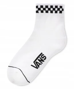 Skarpetki Vans PEEK-A-CHECK CREW VN0A3Z92YB2 White ONE SIZE - Skarpetki damskie - miniaturka - grafika 1