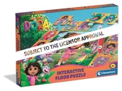 Układanki dla dzieci - Puzzle interaktywne na podłogę Dora Clementoni - puzzle - miniaturka - grafika 1