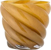 Donice - Bloomingville Osłonka na doniczkę Callo 17 cm żółta - miniaturka - grafika 1