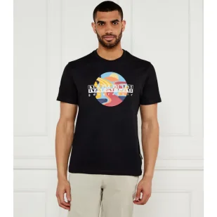 Napapijri T-shirt S-VALDOR SS Relaxed fit - Koszulki męskie - miniaturka - grafika 1