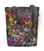 Torebki damskie - Sunlovers, Torba płócienna damska, różnokolorowa - miniaturka - grafika 1