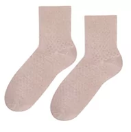 Skarpetki damskie - SKARPETY STEVEN 125 BAMBUS DAMSKI ZAKARD (kolor granat, rozmiar 38-40) - miniaturka - grafika 1