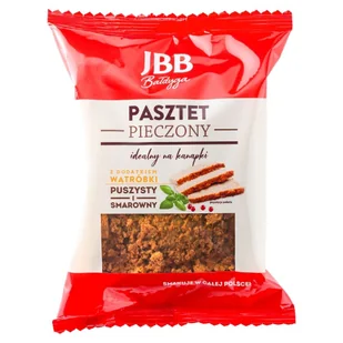 JBB Bałdyga Pasztet pieczony 330 g - Pasztet i przetwory mięsne - miniaturka - grafika 1