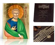 Ikony i obrazy sakralne - Ikona religijna Święty Piotr - miniaturka - grafika 1