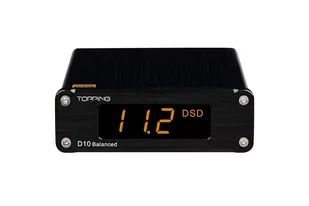 Topping D10B (Balanced) Kolor: Czarny - Przetworniki DAC - miniaturka - grafika 1