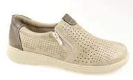 Półbuty damskie - Półbuty damskie Cabin 22T46-5 beż - miniaturka - grafika 1