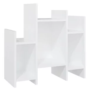 vidaXL Szafka boczna, biała, 60x26x60 cm, płyta wiórowa - Szafki do salonu - miniaturka - grafika 2