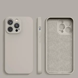 Etui na telefon Silicone Case do Samsung Galaxy S23 Plus silikonowy pokrowiec beżowe - Etui i futerały do telefonów - miniaturka - grafika 2