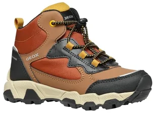 Geox J Magnetar Boy B Abx Sneakersy Chłopcy, Brązowy, 31 EU - Buty dla chłopców - miniaturka - grafika 1