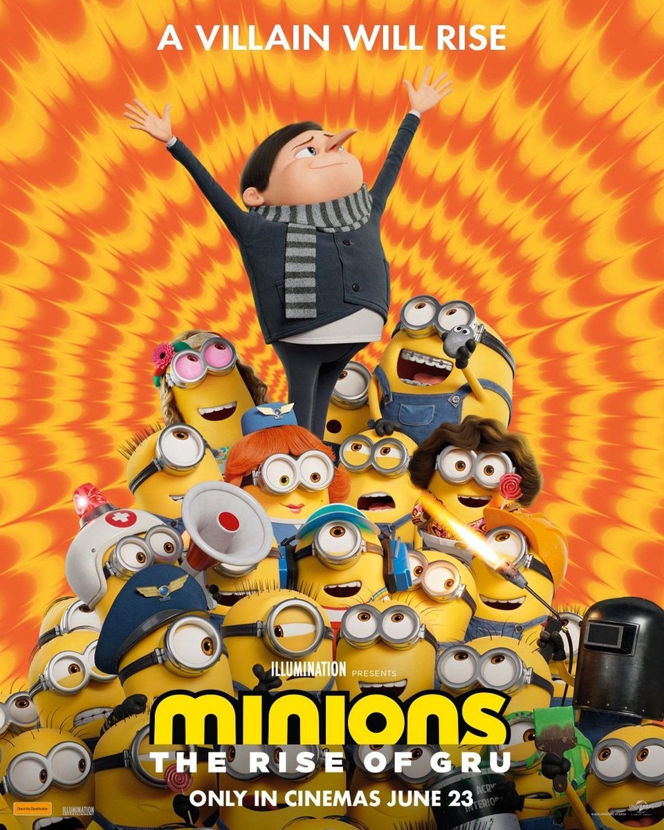 PODKŁADKA POD MYSZ Nadruk 22x18 cm Minionki Wejście Gru Bajka Film Prezent