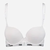 Biustonosze - Biustonosz Puma Women Pushup Bra 90786405 70B Biały (8718824915142) - miniaturka - grafika 1
