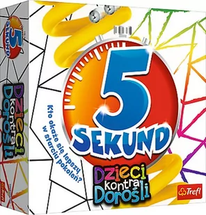 Trefl 5 Sekund Dzieci Kontra Dorośli - Gry planszowe - miniaturka - grafika 1