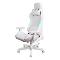 Fotele gamingowe - DELTACO DELTACO GAMING Krzesło GAM-080-W - miniaturka - grafika 1