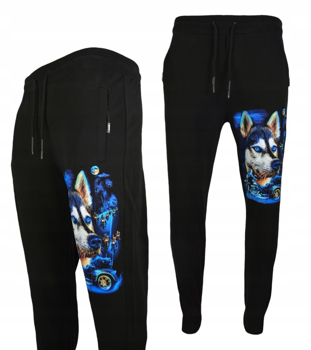 Spodnie dresowe świecące w ciemności WILK r.L