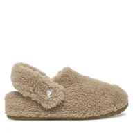 Buty dla chłopców - Kapcie Crocs Classic Cozzzy 210856 Beżowy - miniaturka - grafika 1