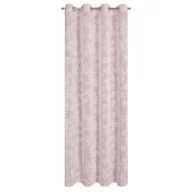 Zasłony - Zasłona 140 x 250 Dekoracyjna Amber Róż+Biały - miniaturka - grafika 1