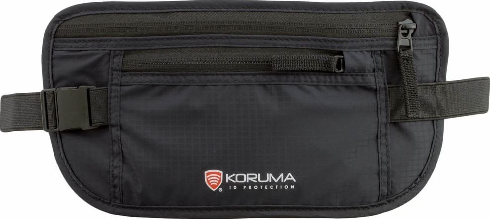 KORUMA Saszetka turystyczna na biodro z ochroną RFID - Koruma KUK-120BL Uniwersalny