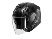 Kaski motocyklowe - Kask Otwarty Shark Skwal Jet Shiever Czarny/Antracyt/SrebrnyL - miniaturka - grafika 1