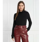 Swetry damskie - TWINSET Sweter | Regular Fit | z dodatkiem wełny i kaszmiru - miniaturka - grafika 1