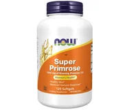 Suplementy naturalne - OLEJ Z NASION WIESIOŁKA (Super Primrose) 1300mg 120 kapsułek NOW Foods - miniaturka - grafika 1