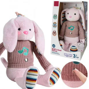 WOOPIE BABY Interaktywny Miś Przytulanka z Dźwiękiem i Światłem - Maskotki i pluszaki - miniaturka - grafika 1