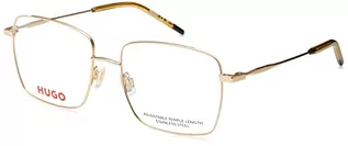 Okulary przeciwsłoneczne - HUGO Damskie okulary przeciwsłoneczne Hg 1217, matowe złoto, 52, mat złoty - grafika 1