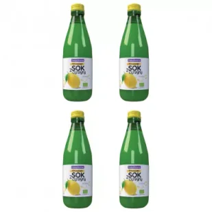 NaturaVena Sok z cytryn Zestaw 4 x 250 ml Bio - Soki i napoje niegazowane - miniaturka - grafika 1