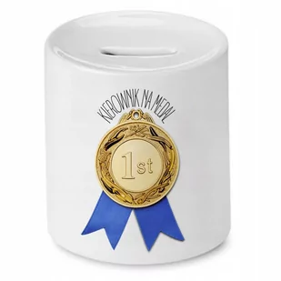 SKARBONKA DLA KIEROWNIKA KIEROWNIK NA MEDAL z Nadrukiem ze Zdjęciem - Skarbonki - miniaturka - grafika 1