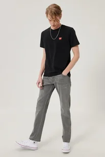 Wrangler Texas Slim Męskie Spodnie Jeansowe Funk Grey W12Sht32L-W31 L34 - Spodnie męskie - miniaturka - grafika 1