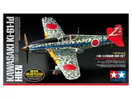 Modele do sklejania - Tamiya 25424 1:48 Kawasaki Ki-61-Id Hien (Tony) Silver Color Plated (W/Camo Decals) - miniaturka - grafika 1