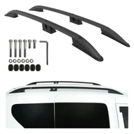 Akcesoria do bagażników dachowych - Relingi dachowe DACIA DOKKER od 2013-2020 RENAULT EXPRESS od 2021 czarne - miniaturka - grafika 1